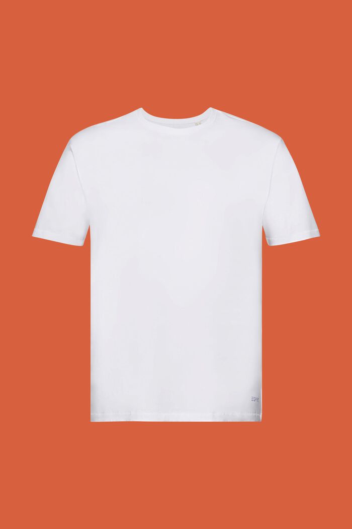 T-shirt en jersey à imprimé au dos, 100 % coton, WHITE, detail image number 7