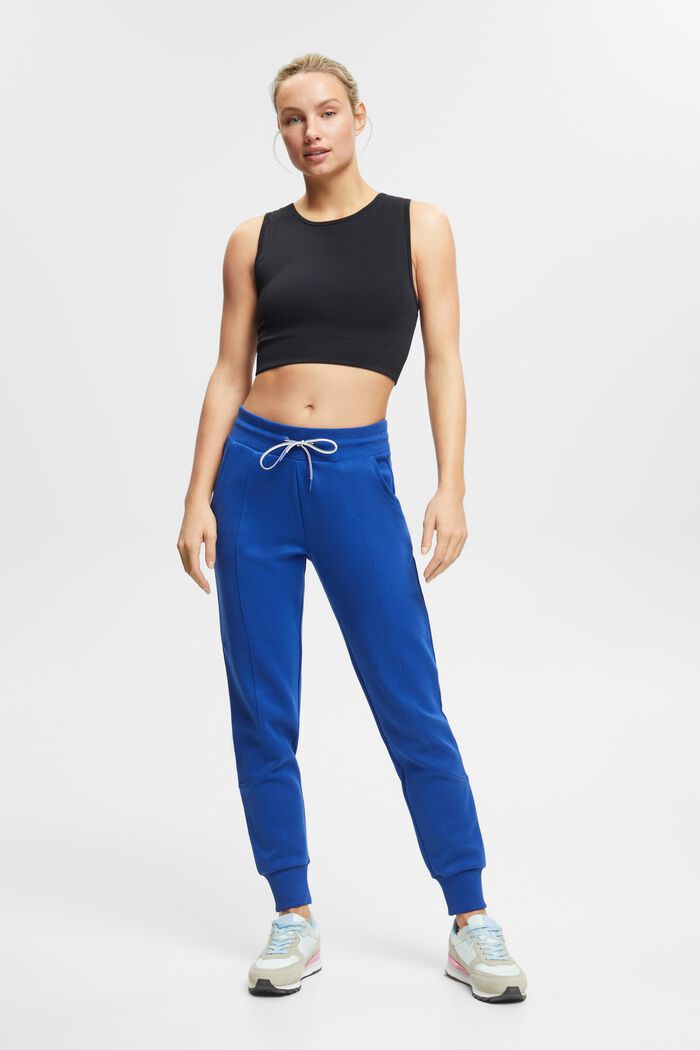 Pantalon de jogging, coton mélangé, BRIGHT BLUE, detail image number 5