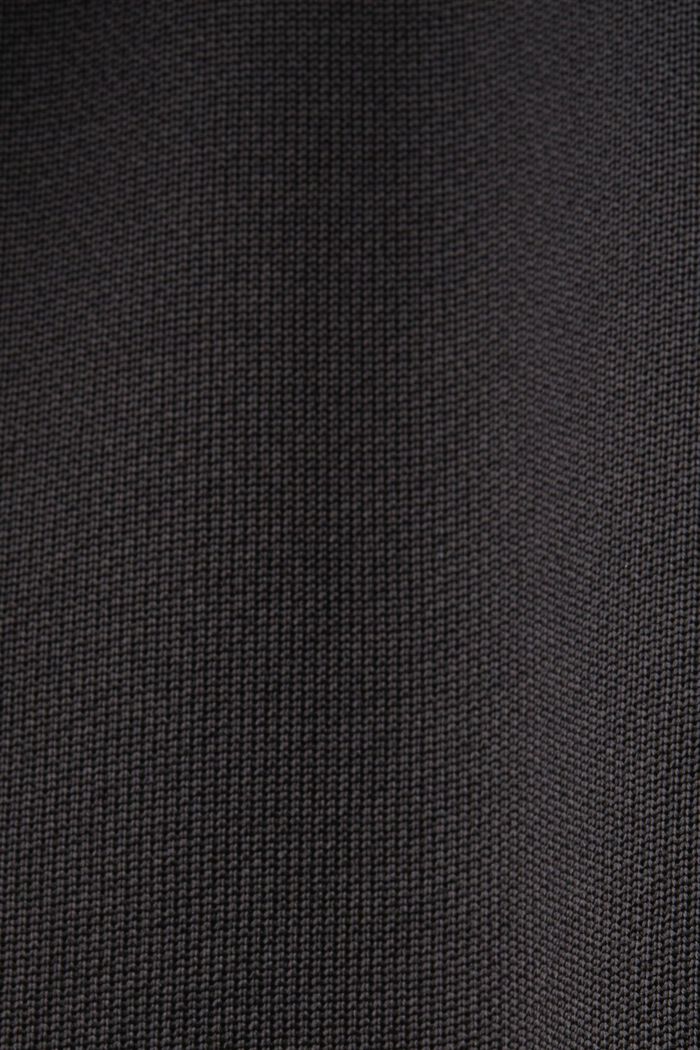 Pantalon de jogging de coupe étroite en coton mélangé, ANTHRACITE, detail image number 5
