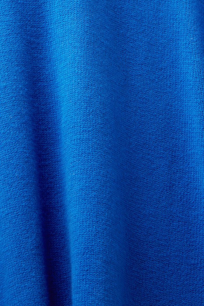 Pull façon sweat à capuche, BRIGHT BLUE, detail image number 6