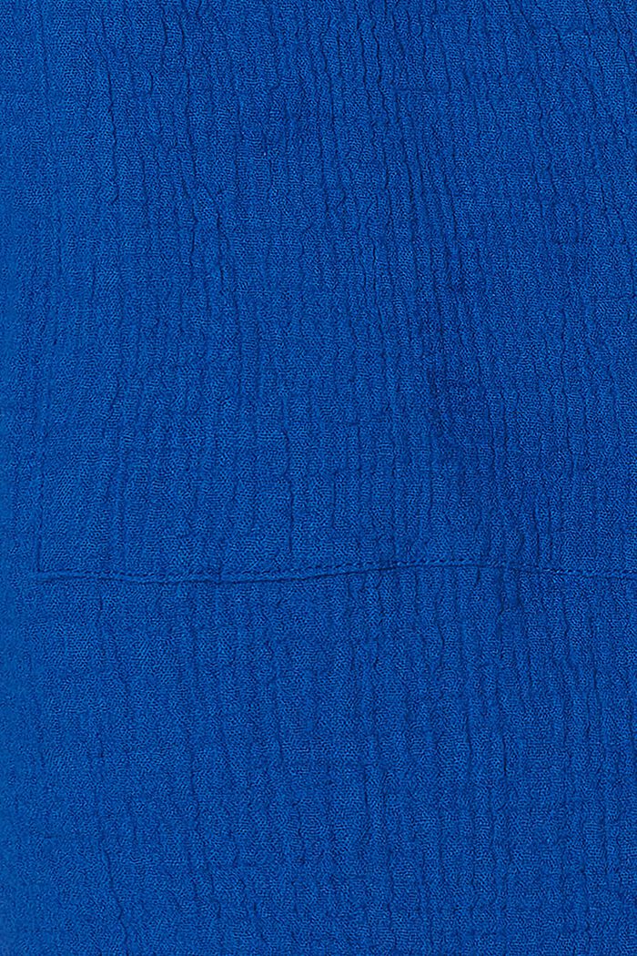 MATERNITY Shorts mit Unterbauchbund und Gürtel, ELECTRIC BLUE, detail image number 3