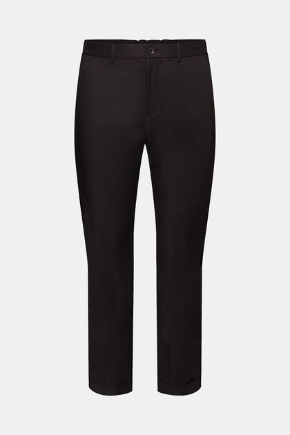 Pantalon Slim Fit, BLACK, overview