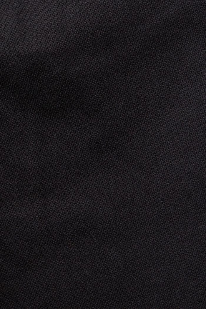 Jean Skinny brut, coton stretch, BLACK RINSE, detail image number 6