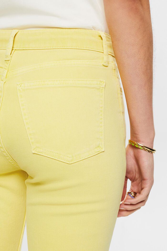 Schmale Retro-Jeans, PASTEL YELLOW, detail image number 4