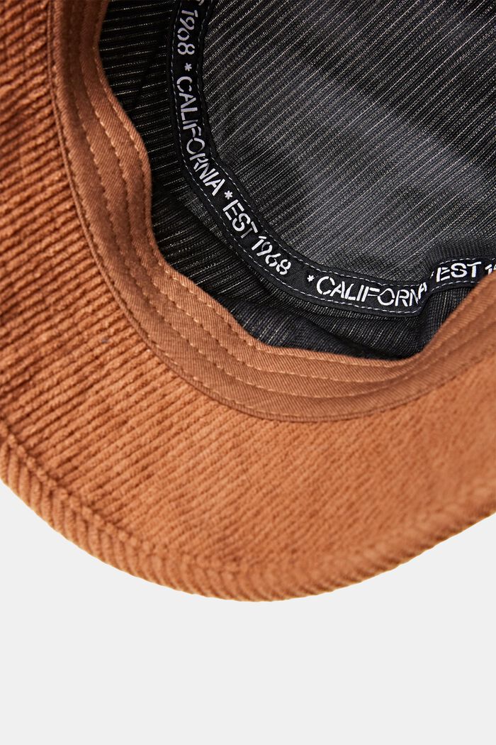 Zweifarbiger Bucket Hat aus Cord, NAVY, detail image number 2