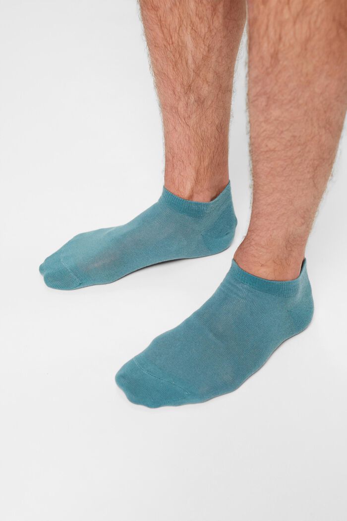 2-er Pack Sneaker-Socken, Bio-Baumwoll-Mix