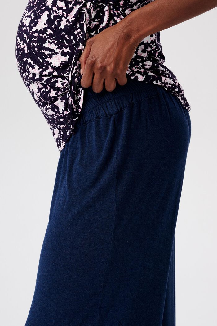 MATERNITY Jupe-culotte cropped, DARK NAVY, detail image number 1
