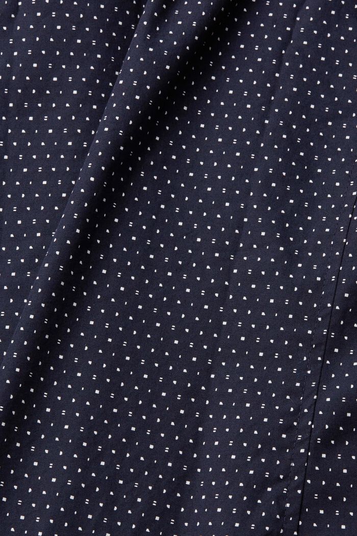 T-shirt en coton durable à motif, NAVY, detail image number 4