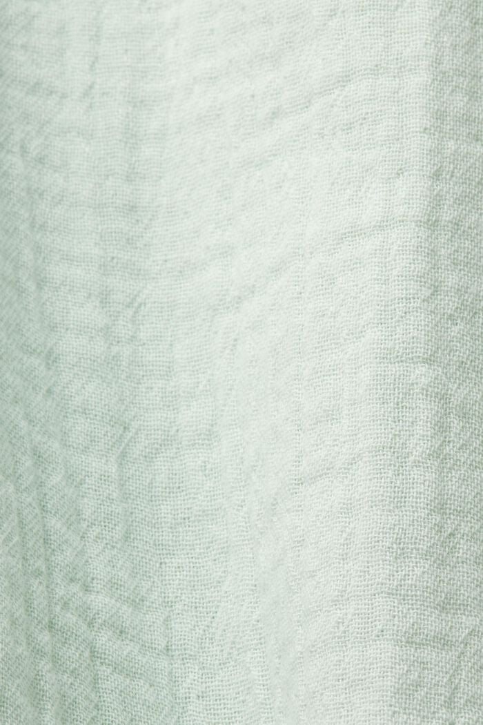 Tunika-Strandkleid, 100% Baumwolle, DUSTY GREEN, detail image number 4