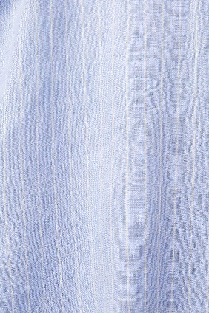 T-shirt rayé, 100 % lin, LIGHT BLUE LAVENDER, detail image number 5
