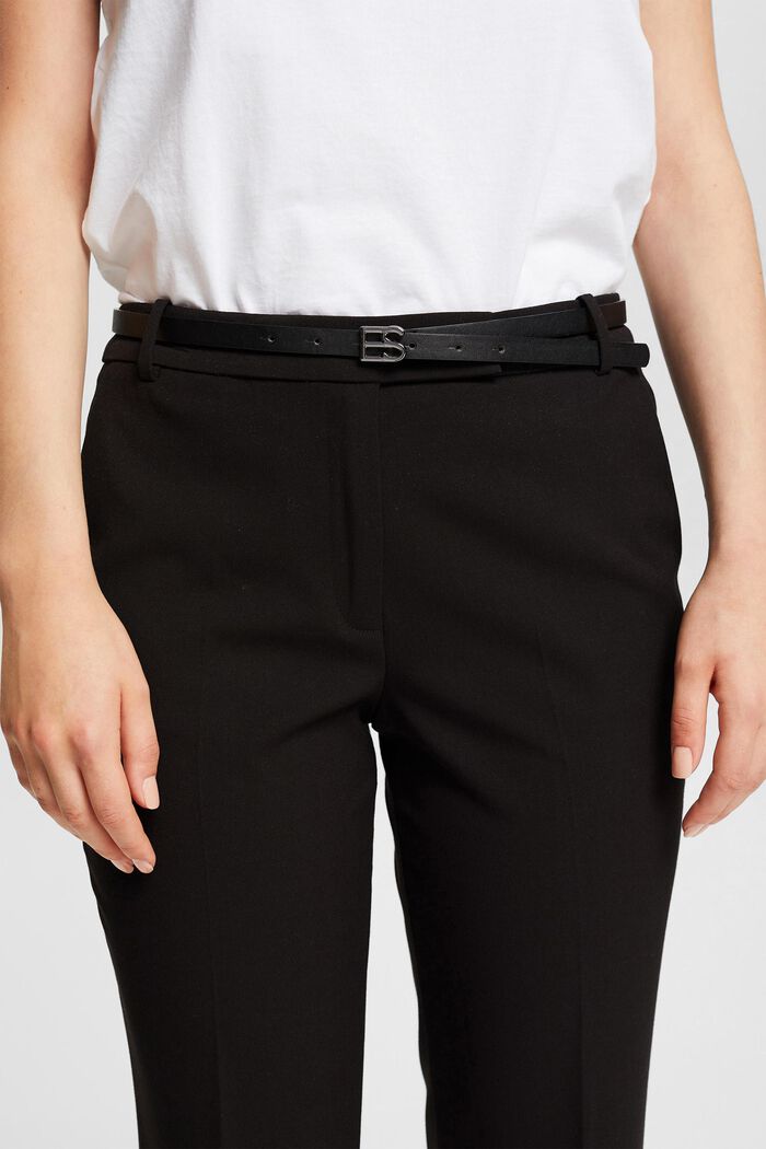 Pantalon mix & match PURE BUSINESS, BLACK, detail image number 0
