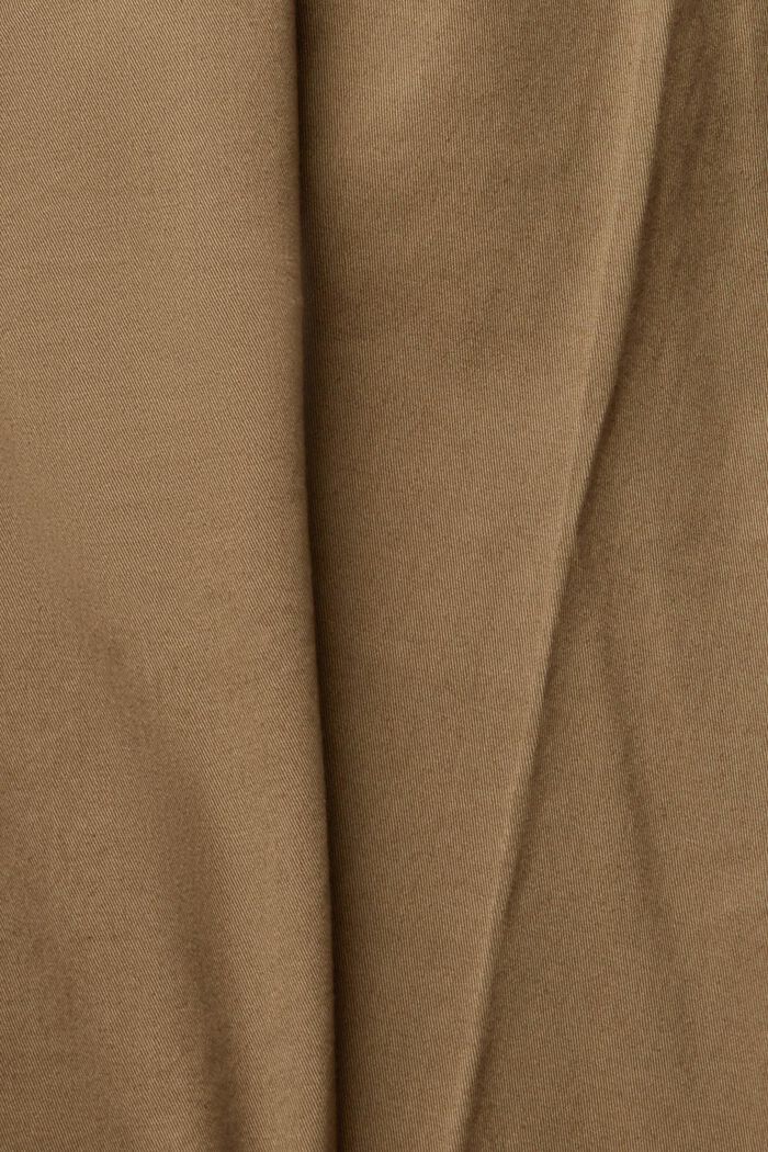 Stretch-Chino aus Baumwolle, BEIGE, detail image number 1
