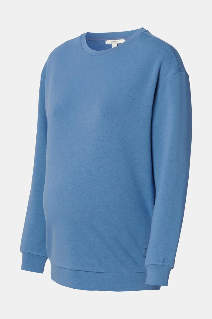 Sweat-shirt doux au toucher, MODERN BLUE, detail image number 4