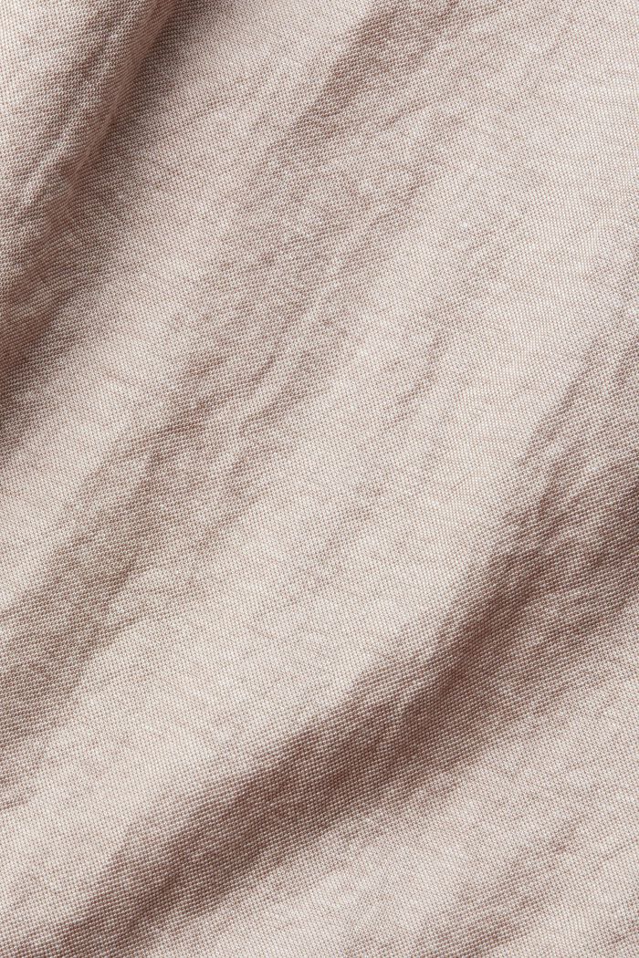 T-shirt d´aspect chemisier, TAUPE, detail image number 1