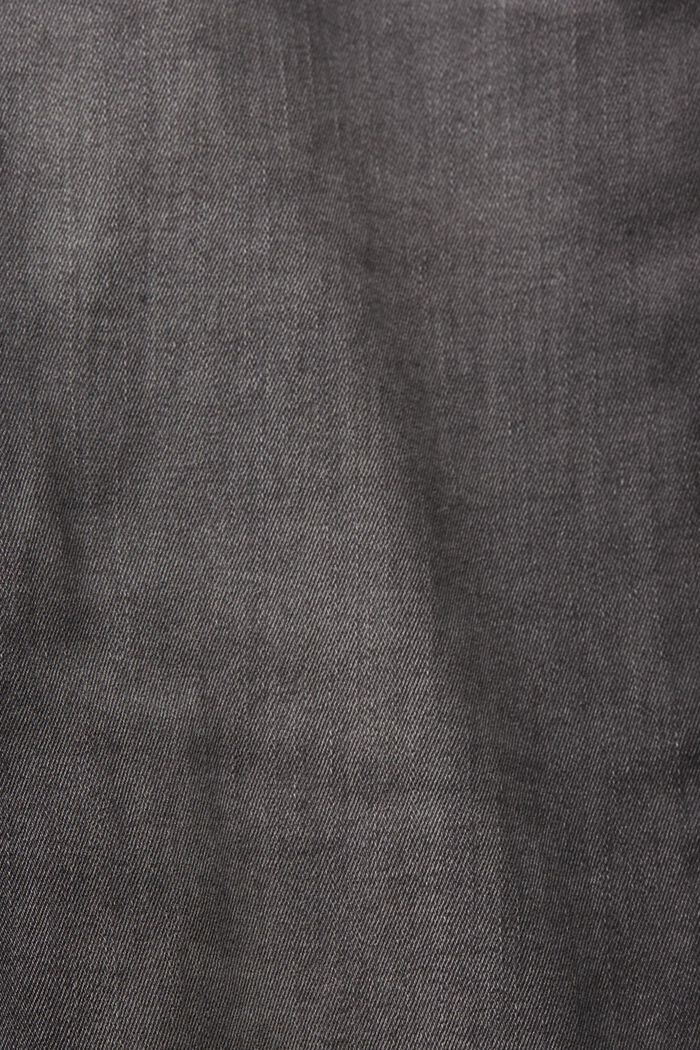 Jean Skinny à taille haute, GREY DARK WASHED, detail image number 1