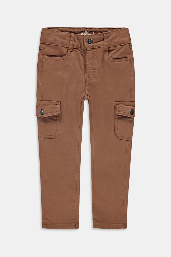 Pantalon slim de style cargo à taille ajustable