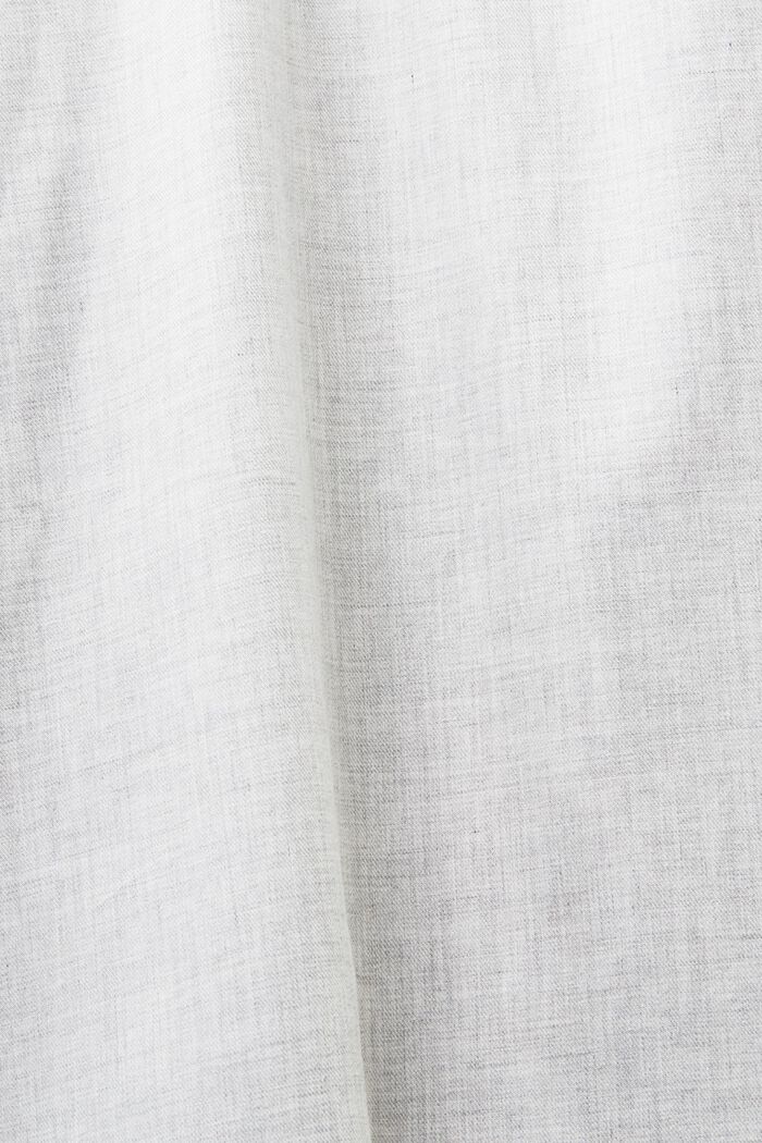 Robe-chemise longueur midi, LIGHT GREY, detail image number 6