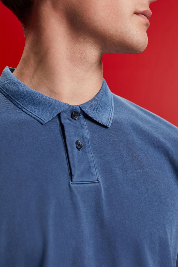Polo en jersey, NAVY, detail image number 2