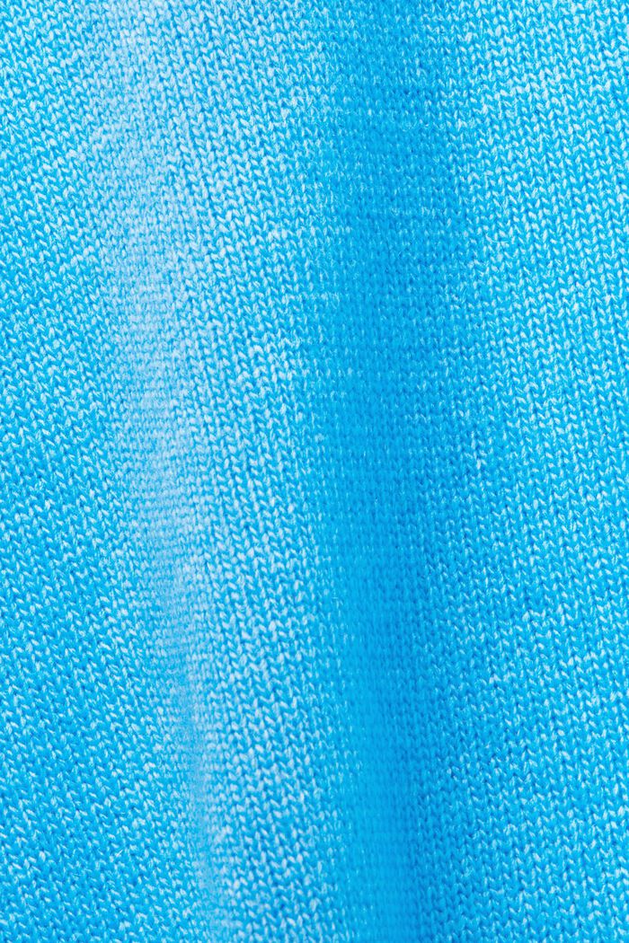 Strickpullover mit Rundhalsausschnitt, BLUE, detail image number 4