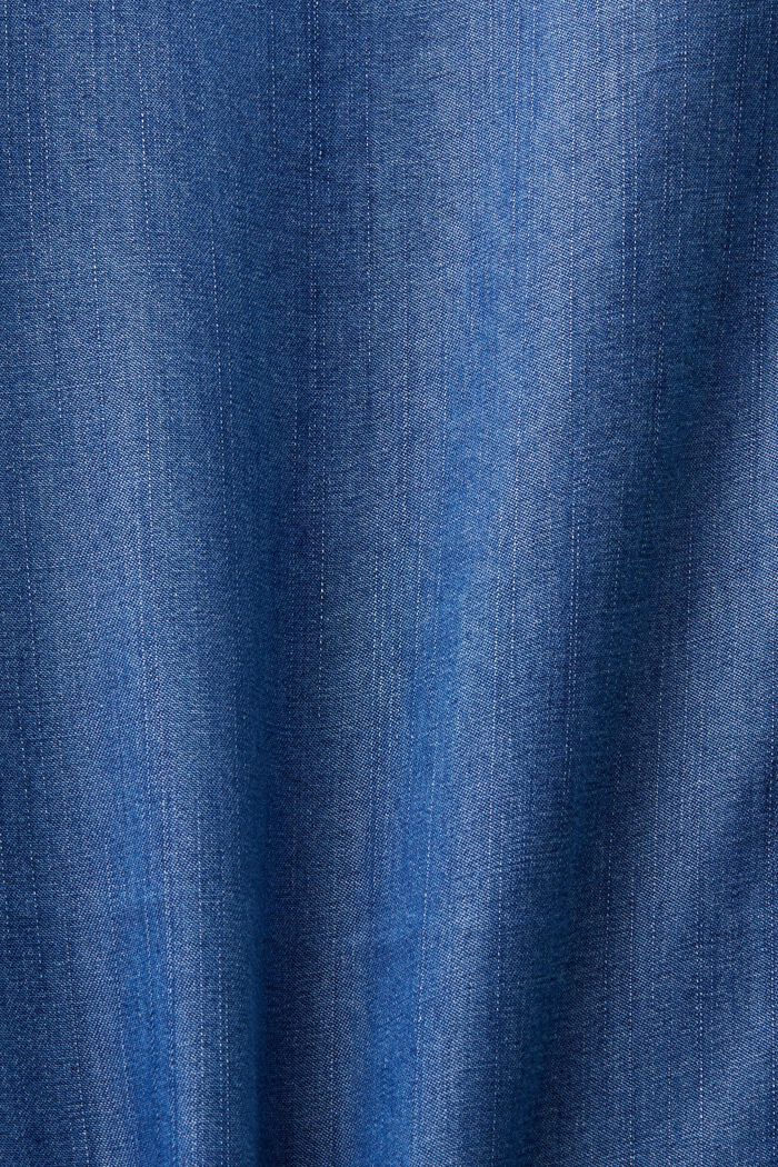 Pantalon en denim léger, BLUE MEDIUM WASHED, detail image number 6