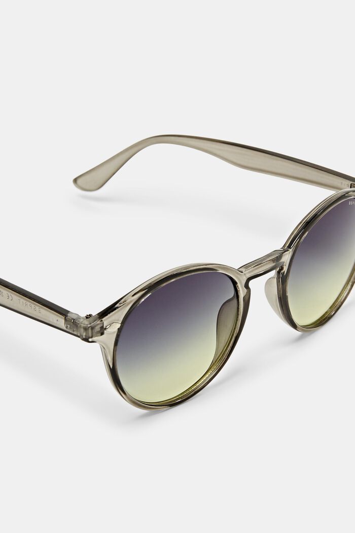 Sonnenbrille mit runden Gläsern, GRAY, detail image number 4