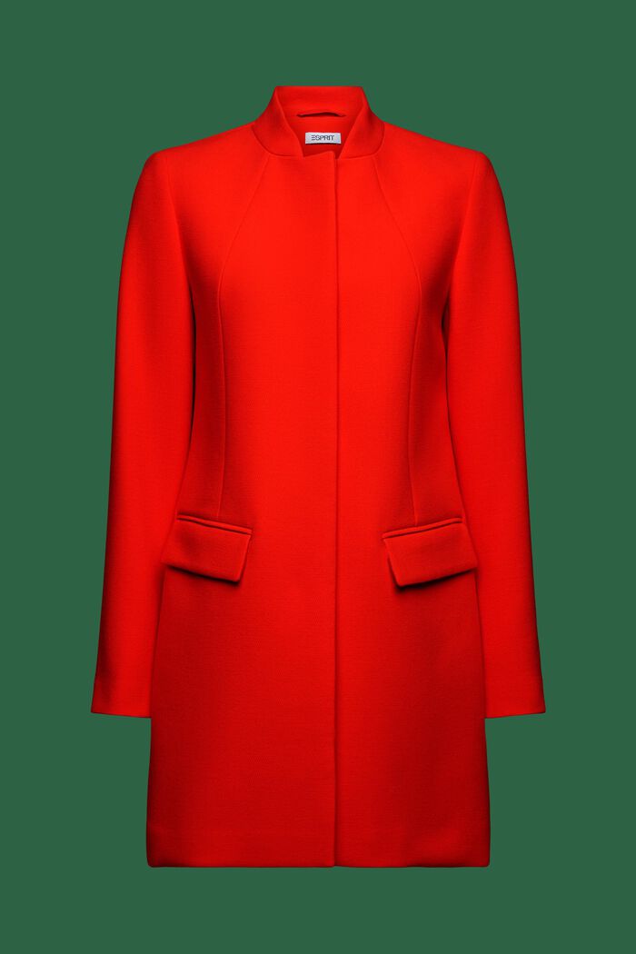 Manteau blazer, RED, detail image number 7