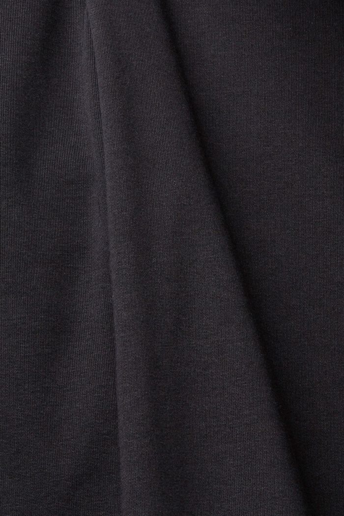Sweatshirt mit Zugband, BLACK, detail image number 1