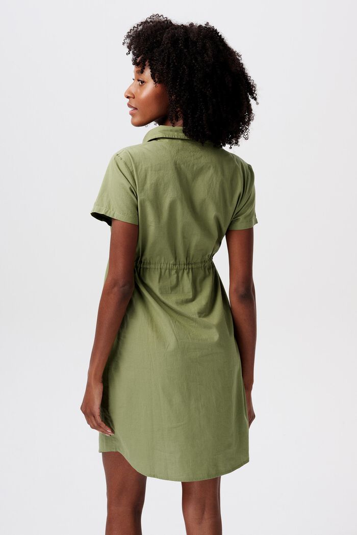 MATERNITY Robe-chemise d’allaitement, OLIVE GREEN, detail image number 3