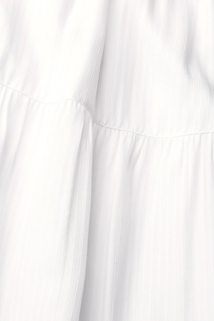 Kleid mit zarten Streifen, WHITE, detail image number 7