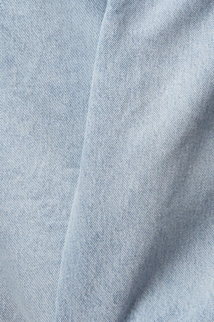 Jeans-Shorts aus 100% Organic Cotton, BLUE LIGHT WASHED, detail image number 7