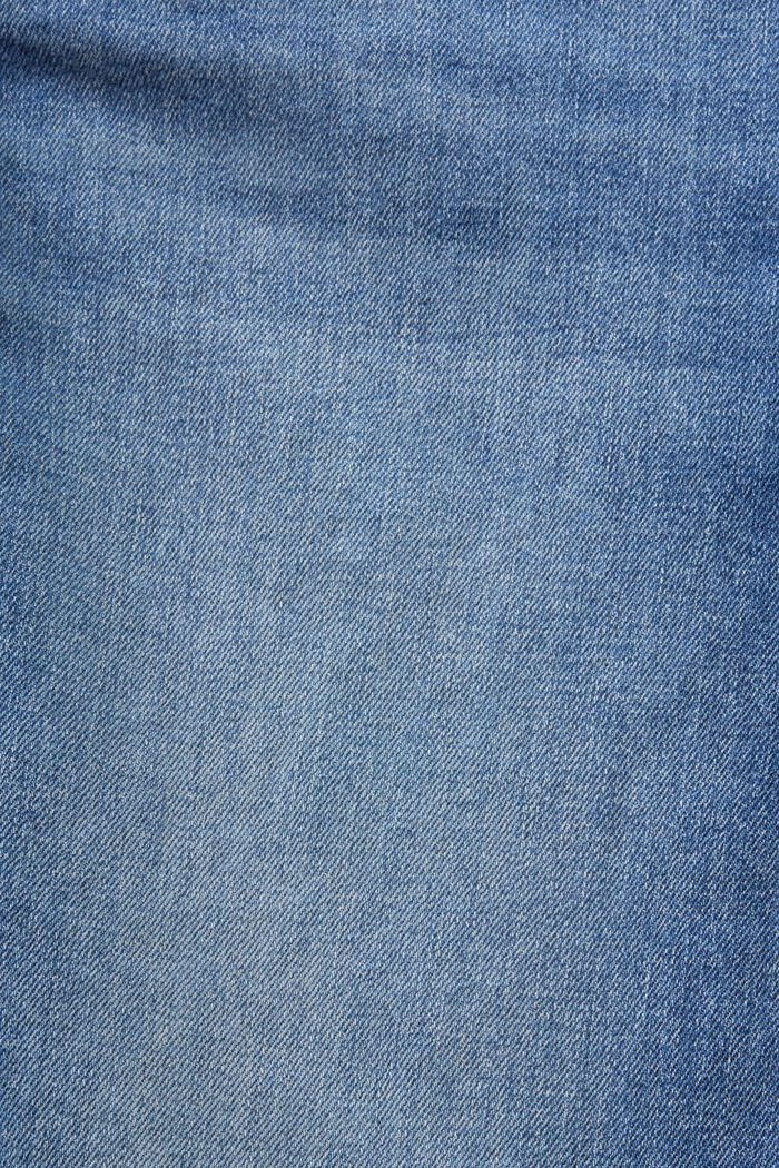 Jean slim de style rétro, BLUE MEDIUM WASHED, detail image number 6