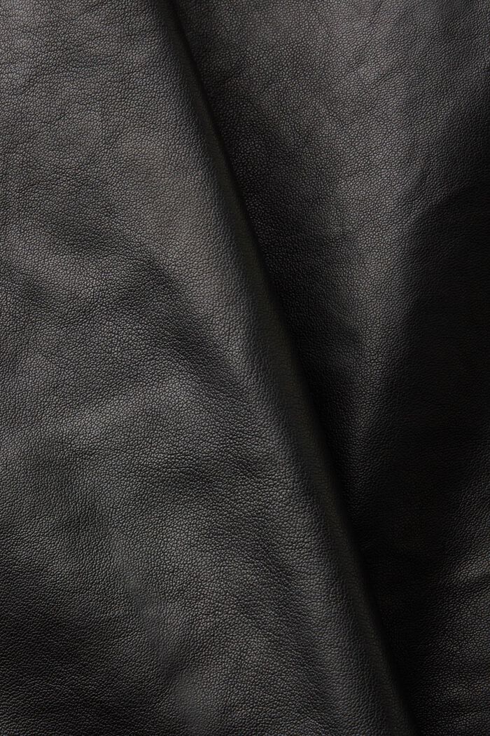 Surchemise en cuir, BLACK, detail image number 7