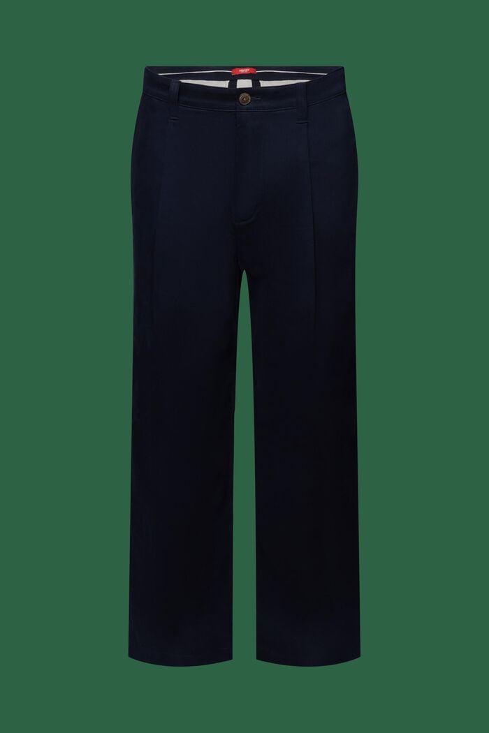 Chino à jambes larges, NAVY, detail image number 7