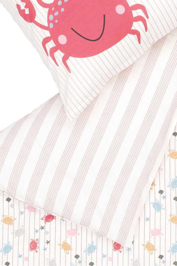 Linge de lit en tissu renforcé à motif crabes, PINK, detail image number 3