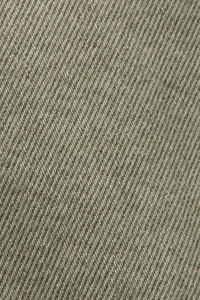 Shorts aus Coloured Denim, GREEN, detail image number 5