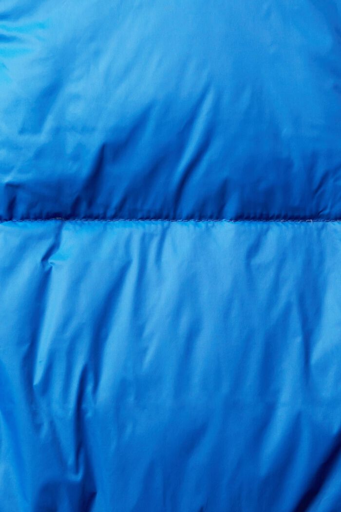 Steppjacke mit recycelter Daunenfüllung, BRIGHT BLUE, detail image number 6