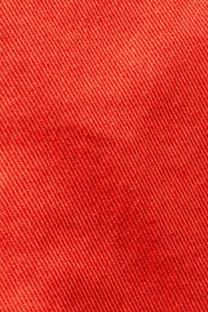 Jean de coupe Slim Fit à taille mi-haute, ORANGE RED, detail image number 6