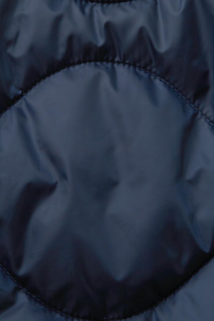 Recyclé : le manteau matelassé transformable, NAVY, detail image number 6