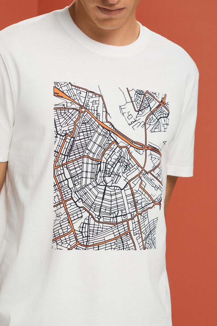 Jersey-T-Shirt mit Print, ICE, detail image number 2