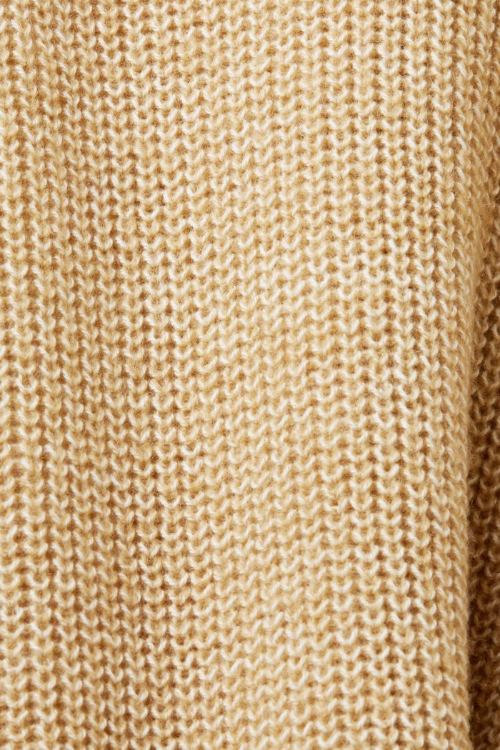 Cardigan long, coton mélangé, SAND, detail image number 4