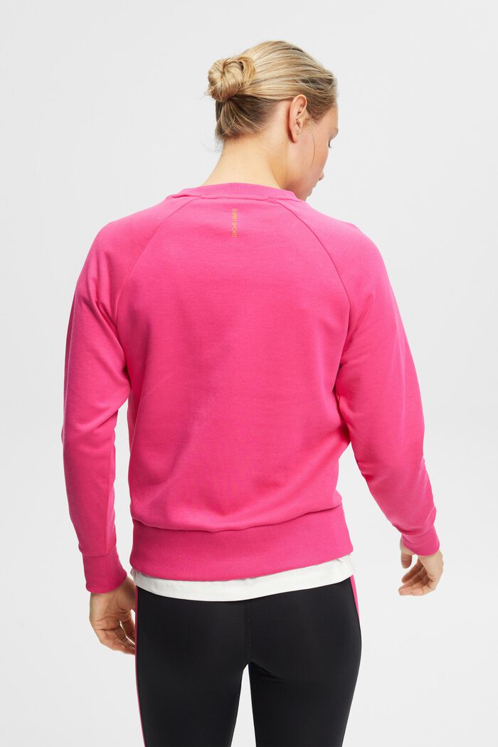 Sweat-shirt doté de poches zippées, PINK FUCHSIA, detail image number 3