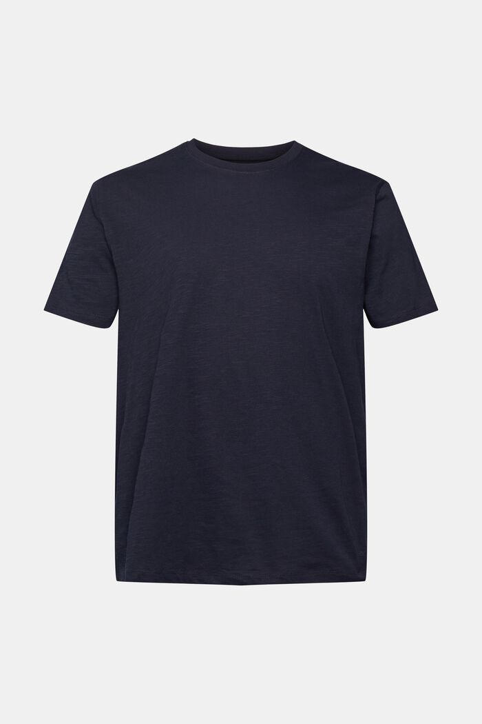 Jersey T-Shirt, 100% Baumwolle, NAVY, detail image number 2
