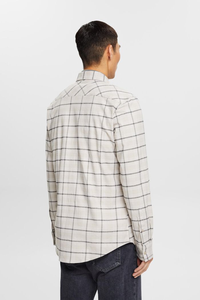 Chemise à carreaux en flanelle, WHITE, detail image number 3