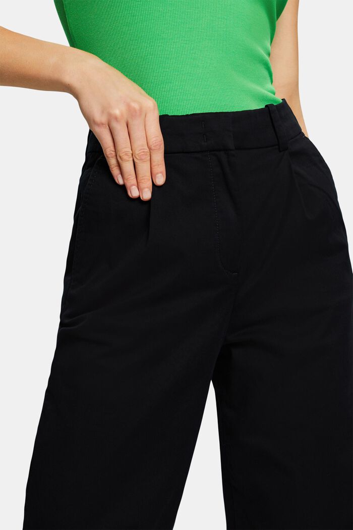 Chino à jambes larges, BLACK, detail image number 2
