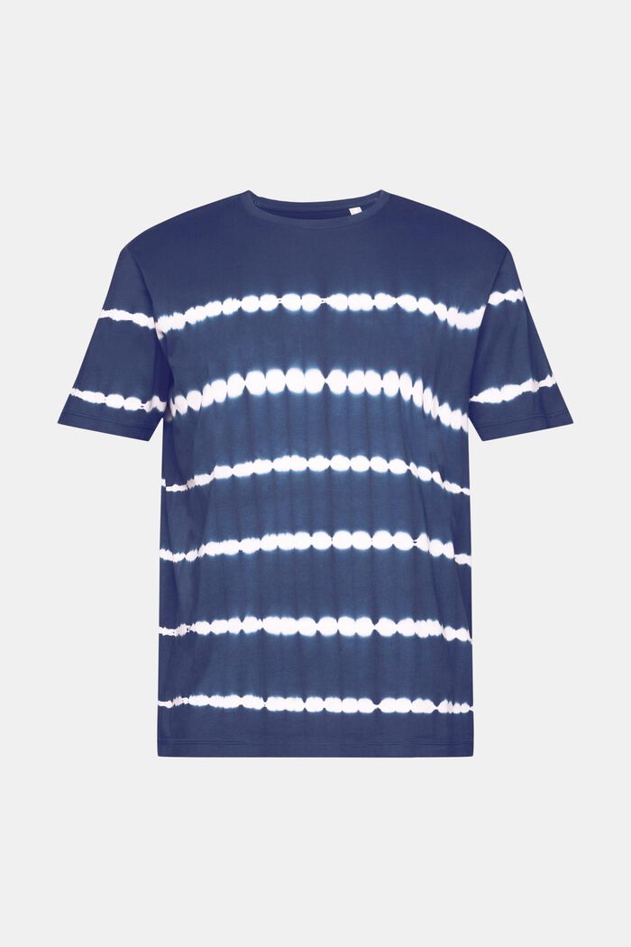 Batik-T-Shirt aus Baumwolle, NAVY, detail image number 6