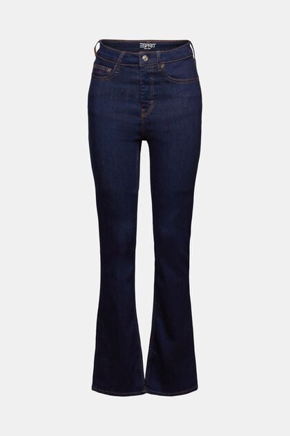 Bootcut Jeans mit hohem Bund