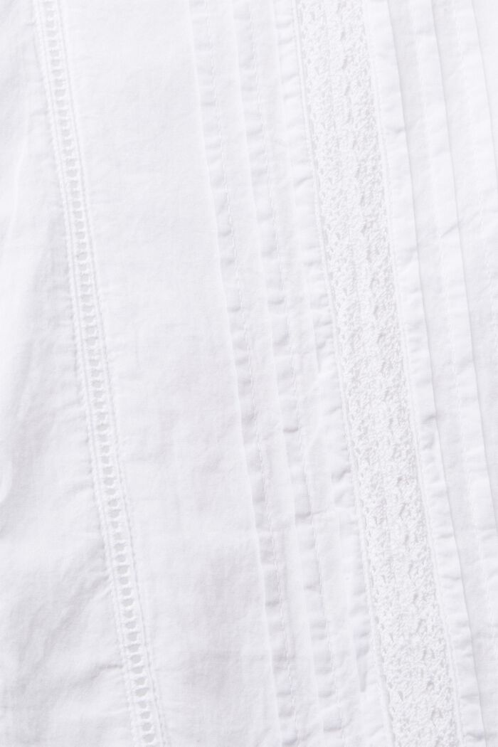 Kleid mit Loch-Stickerei, WHITE, detail image number 1