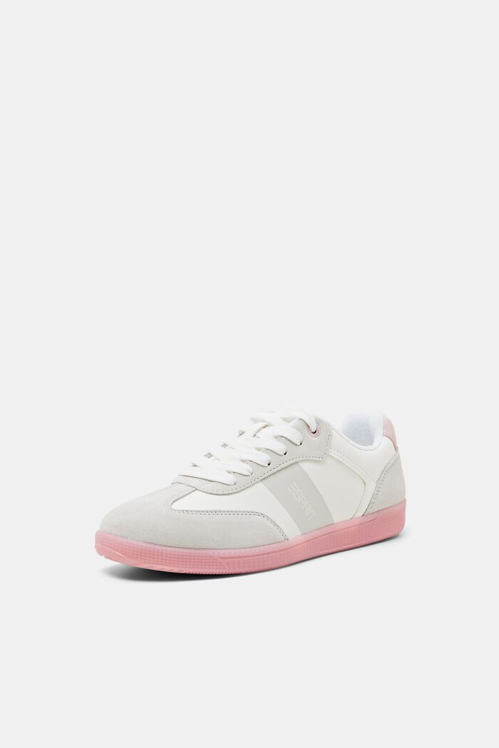Sneakers aus Materialmix, PASTEL PINK, detail image number 2