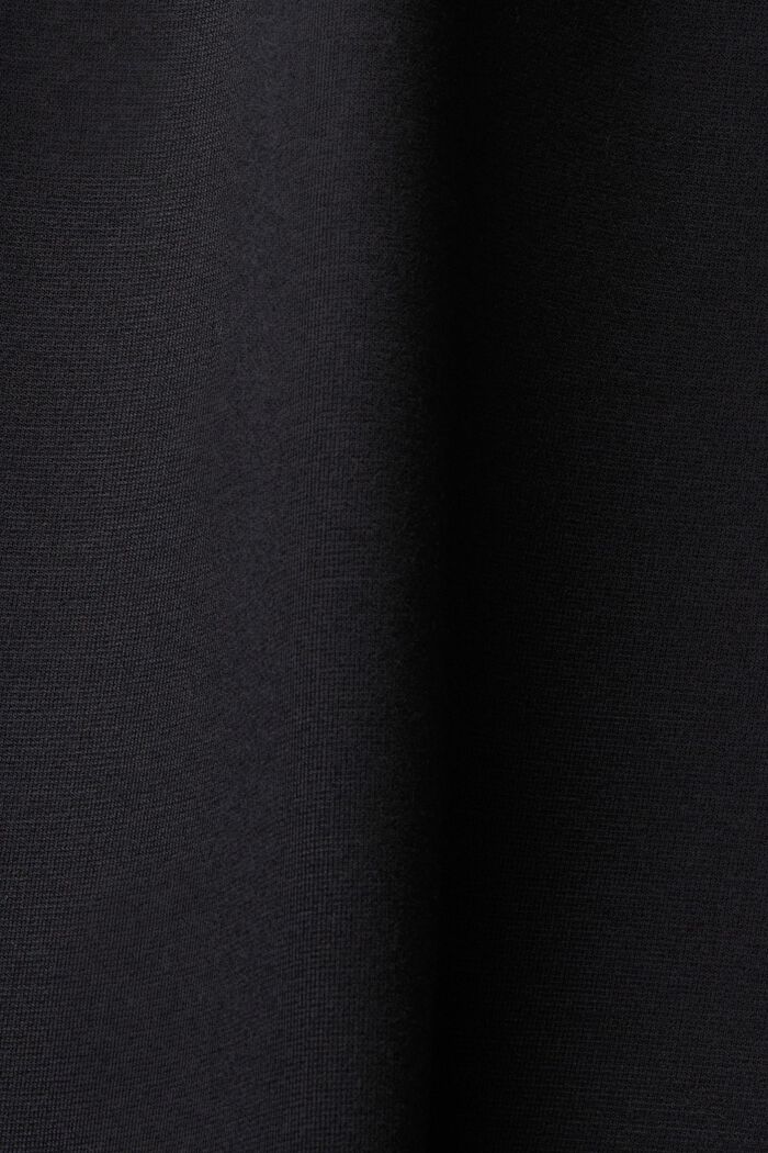 Jersey-Polokleid mit Reißverschluss, BLACK, detail image number 5