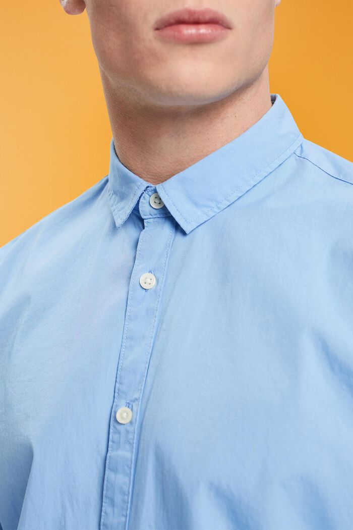 Nachhaltiges Baumwollhemd Slim Fit, LIGHT BLUE, detail image number 2